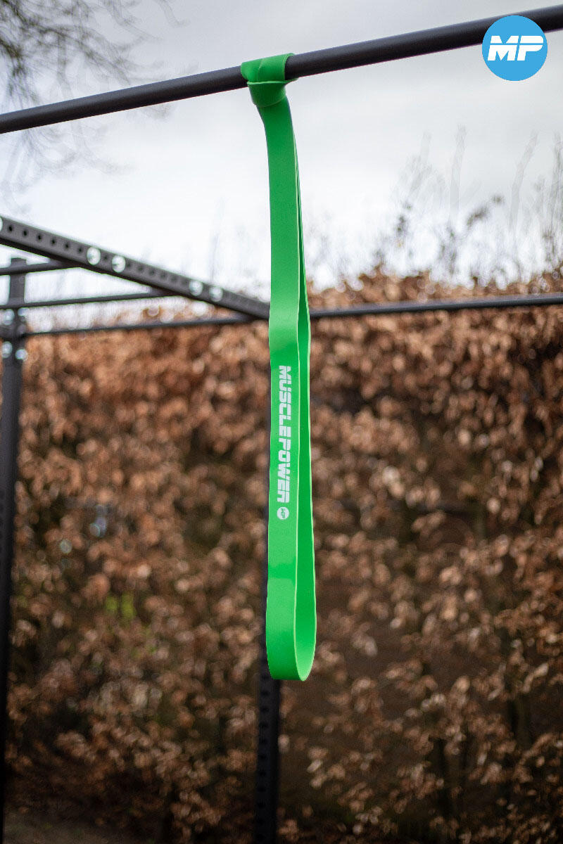Muscle Power Power Band Groen Heavy 7/7