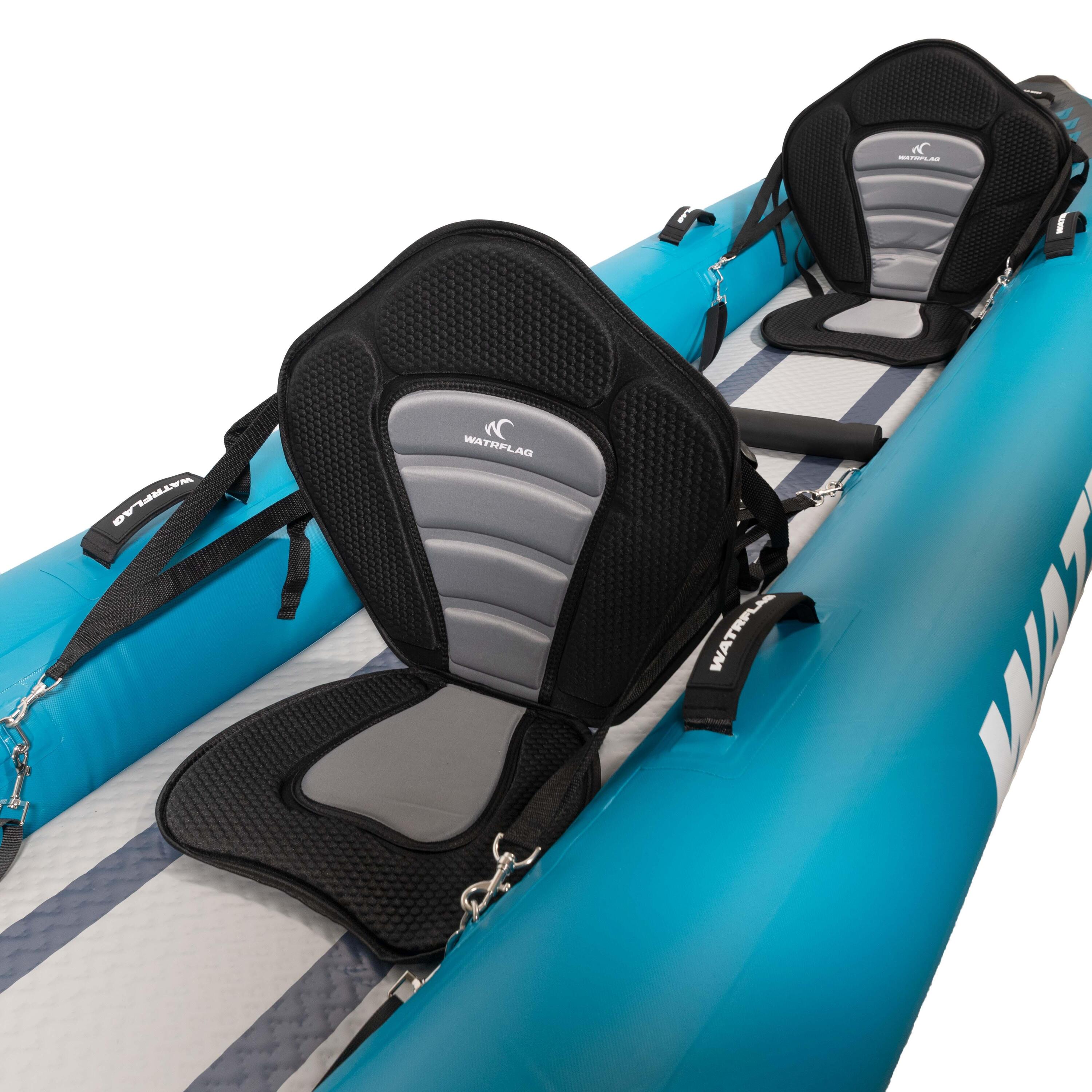 Canao-Kayak Touring 420 Gonfiabile, Dropstitch, blu, SET 3/7