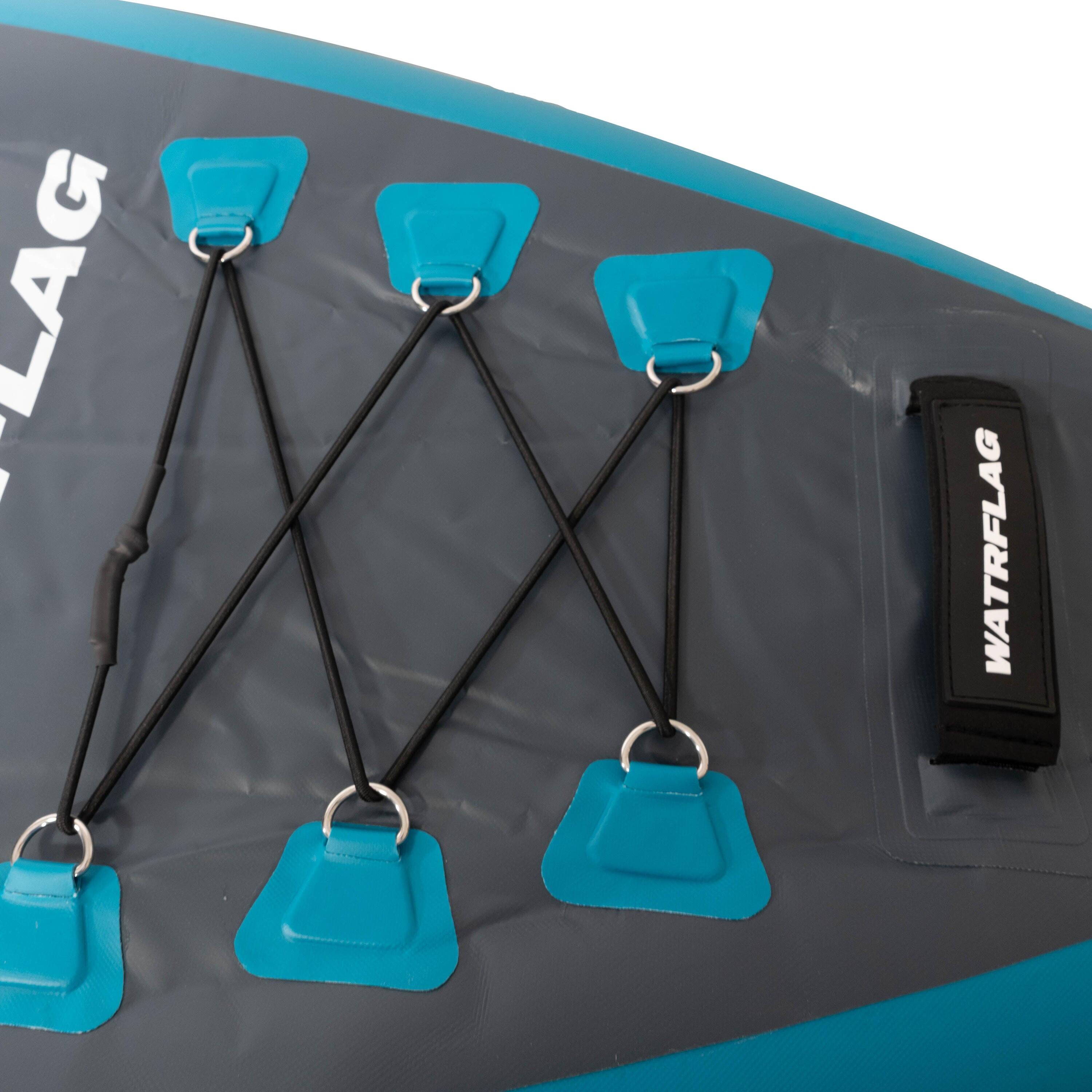 Canao-Kayak Touring 420 Gonfiabile, Dropstitch, blu, SET 5/7