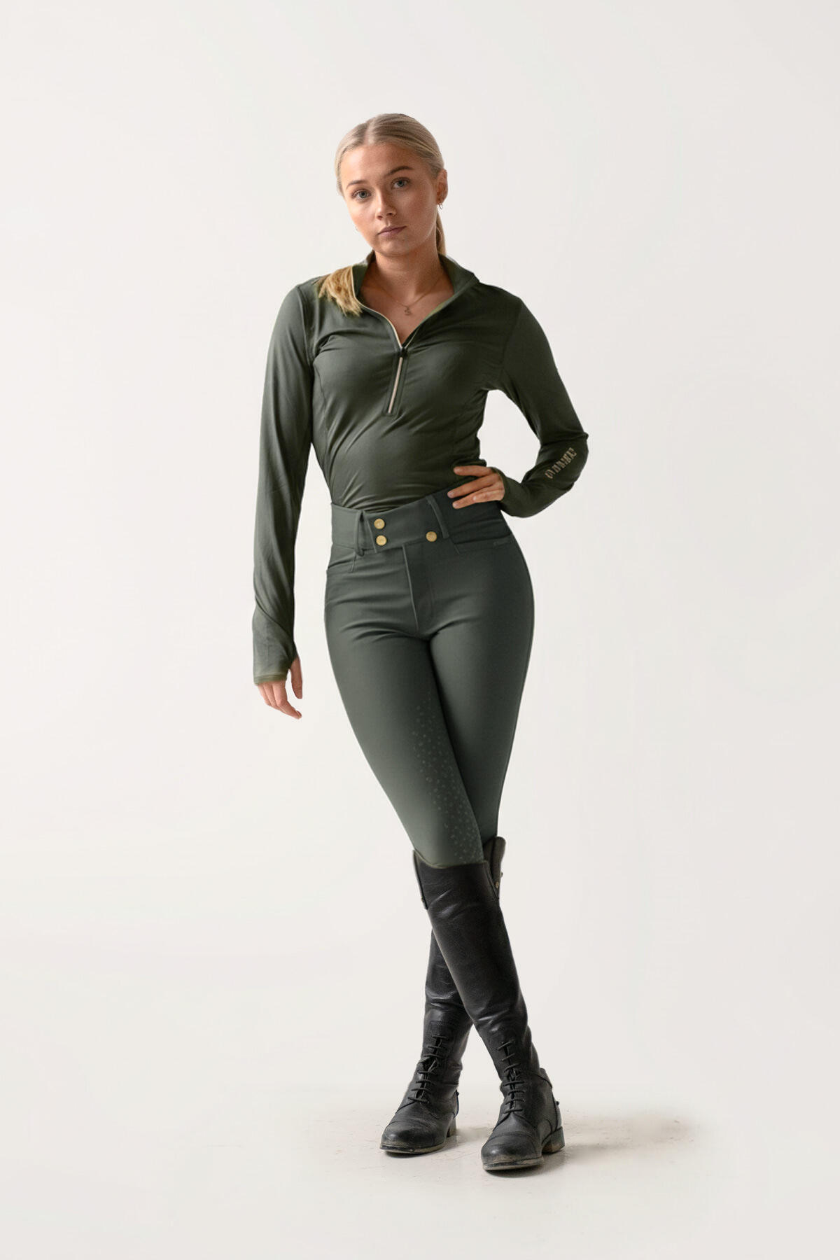 Nellie Breeches Classic, Deep Forest 2/7