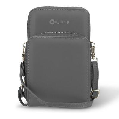 Bag it up! crossbody-tas - grijs