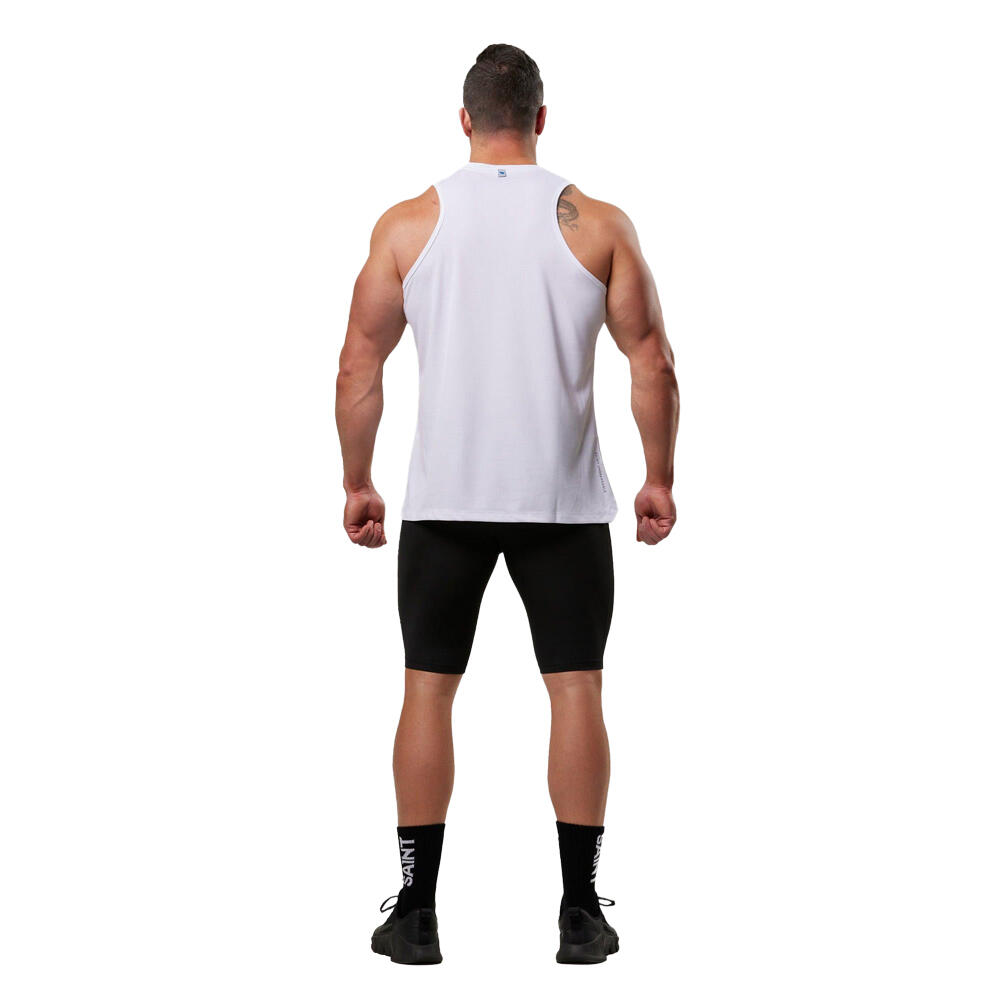 SA1NT Mens Run Singlet Moisture Wicking Quick Dry Activewear