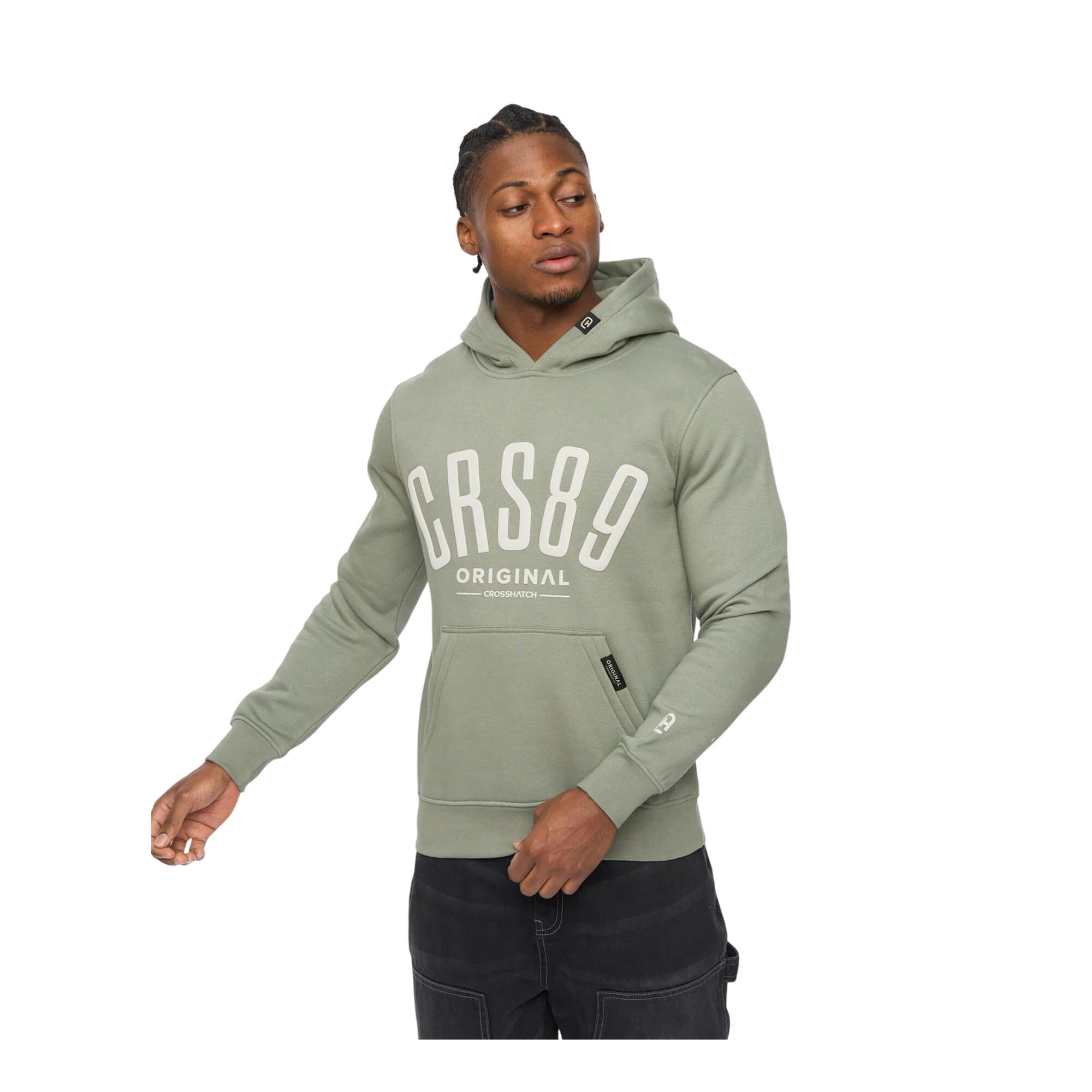 Crosshatch Mens Hallfell Hoodie