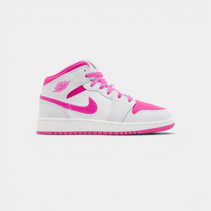 Jordan 1 Mid Fire Pink (GS)