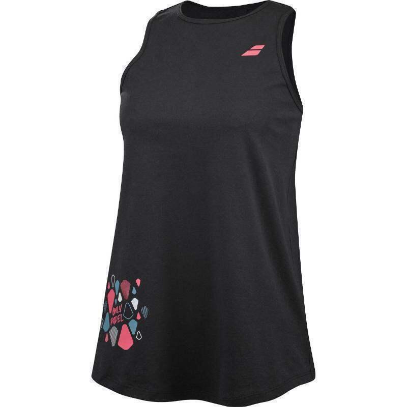 BABOLAT COTTON TANK SLEEVELESS T-SHIRT WOMEN'S 2/5