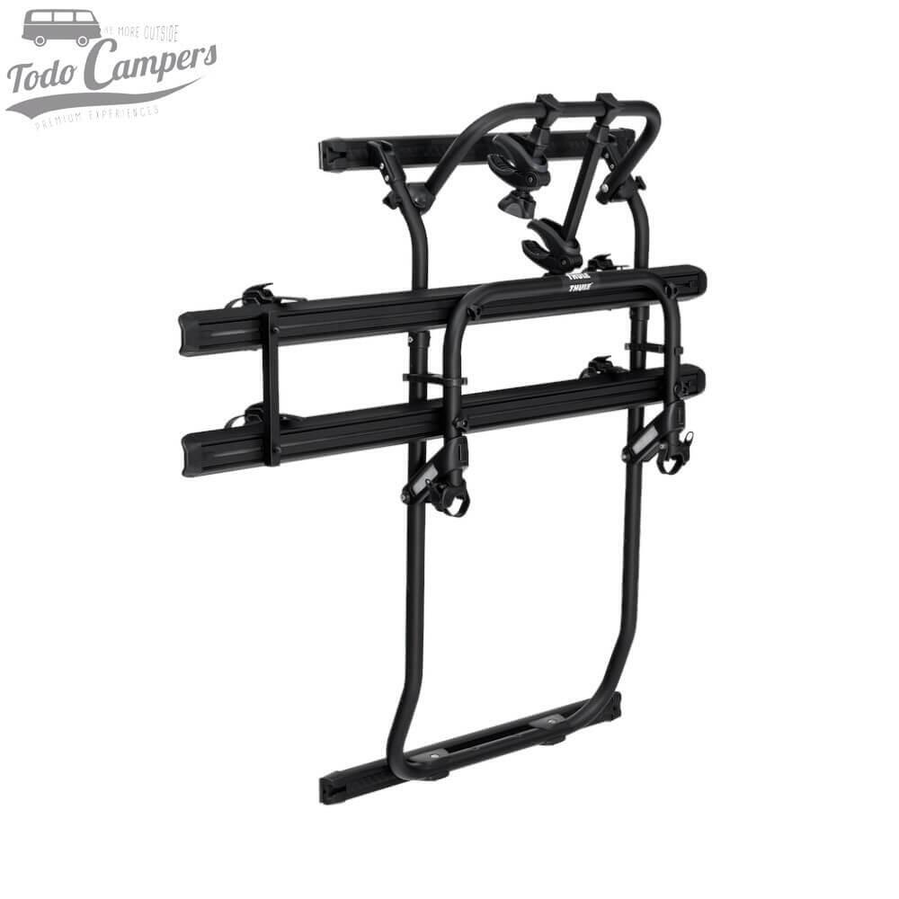 Portabicicletas Thule Elite Van XT negro para Fiat Ducato desde 2007, 2 bicis. 3/7