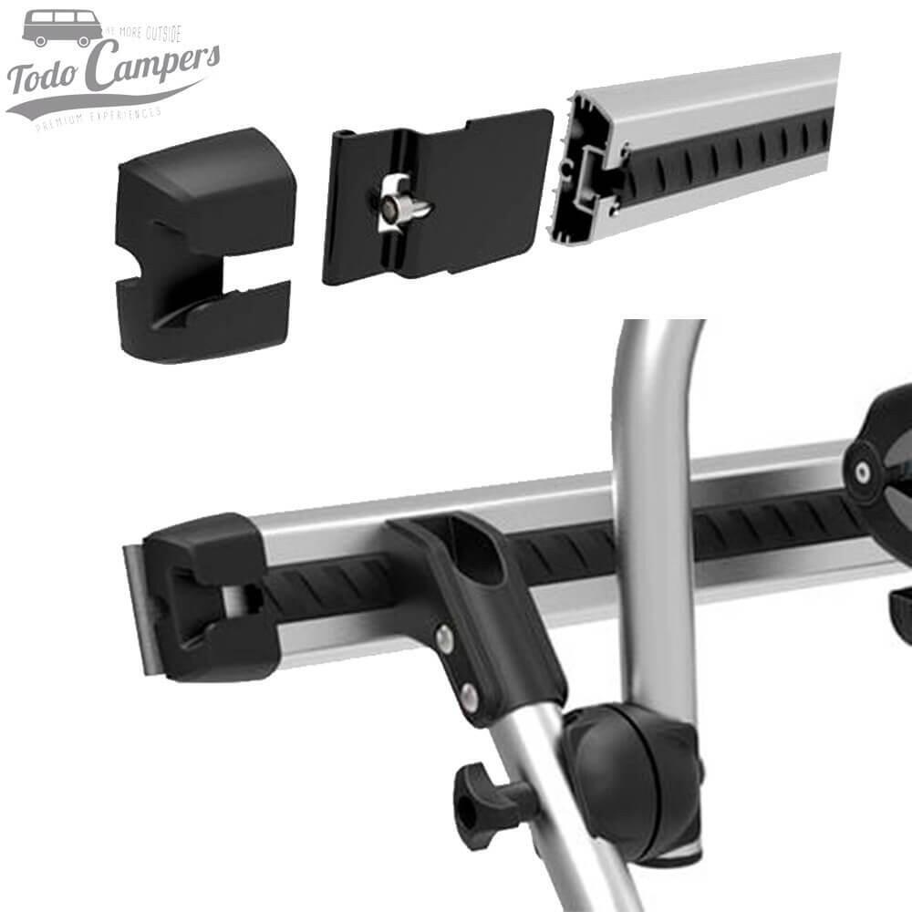 Portabicicletas Thule Elite Van XT aluminio Ducato desde 2007, 2 bicis 7/7