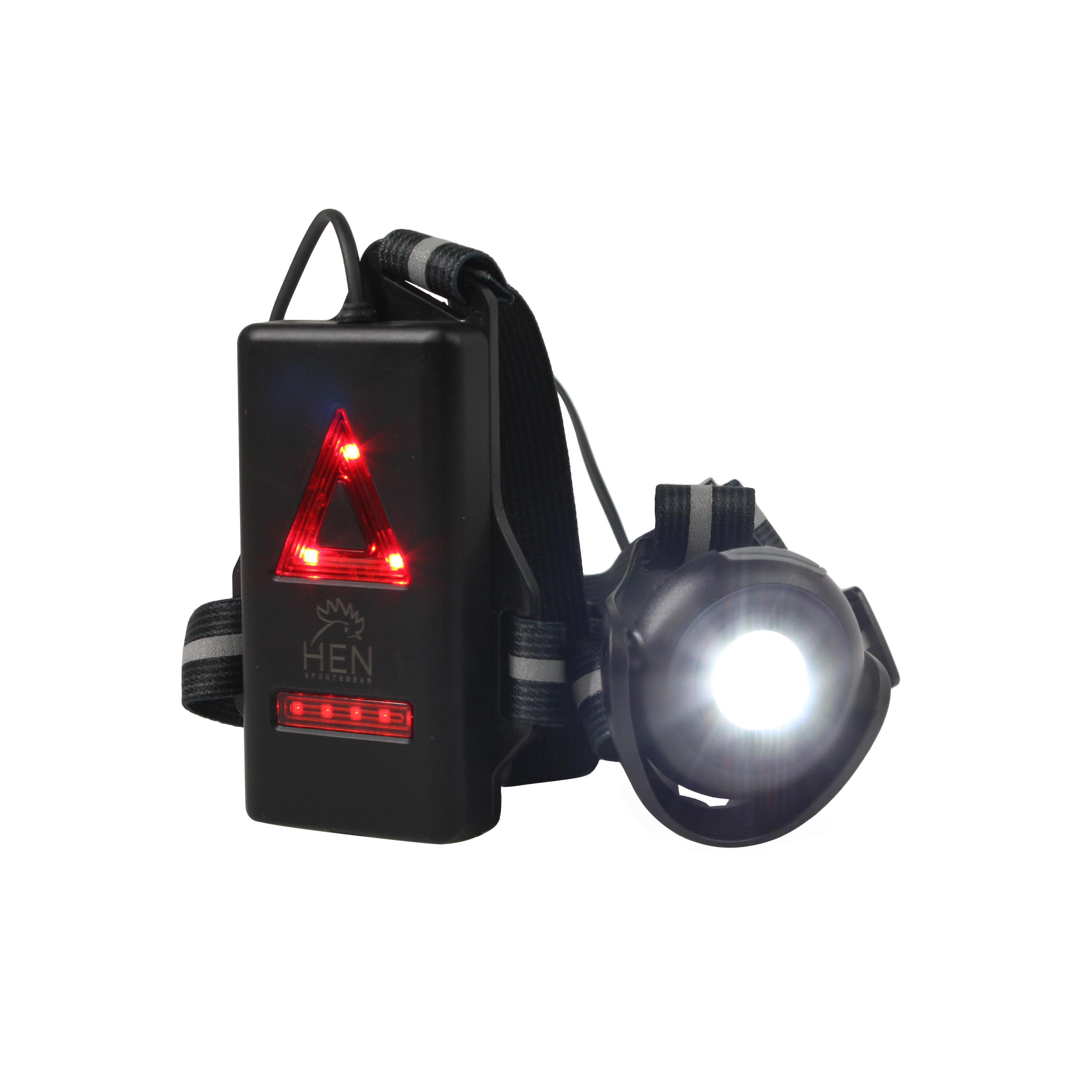 Luz para correr - Linterna frontal de 500 lúmenes - 2 posiciones 5/5