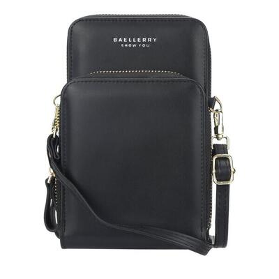 Bag it up! crossbody tas - zwart