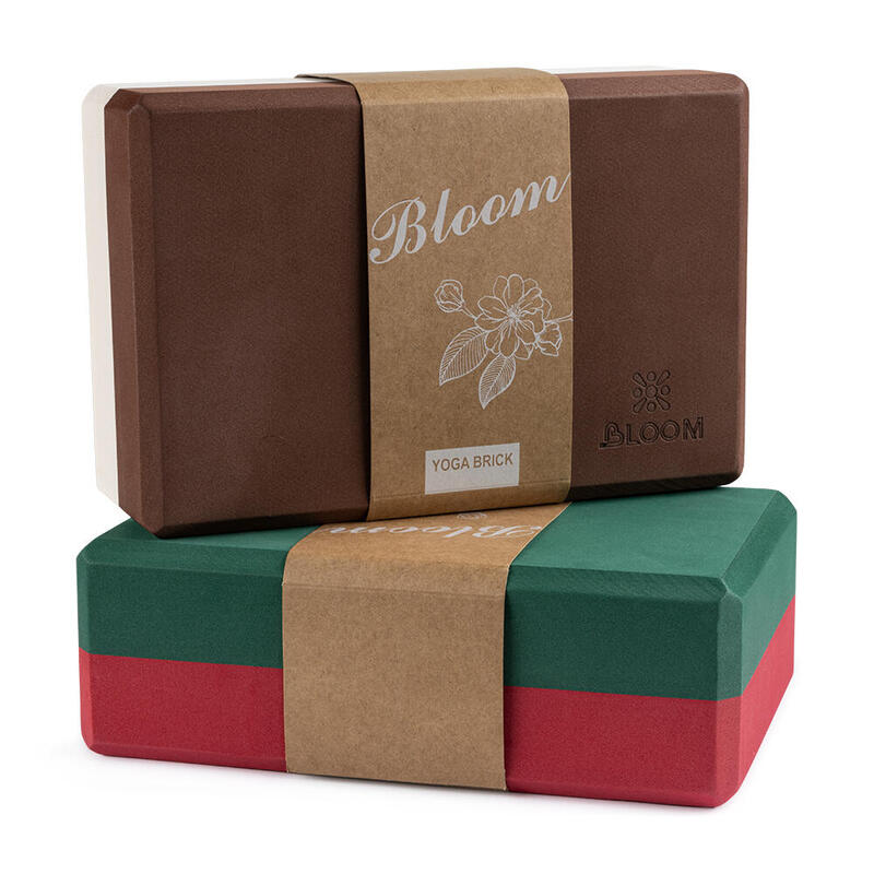 Bloom LB7041 Yoga Blok Beyaz-Kahverengi