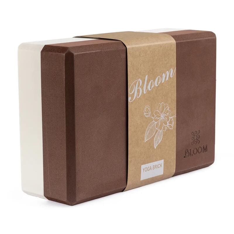 Bloom LB7041 Yoga Blok Beyaz-Kahverengi