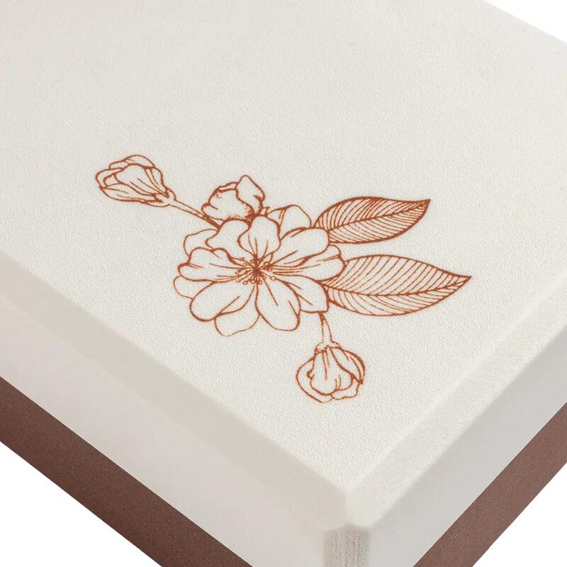 Bloom LB7041 Yoga Blok Beyaz-Kahverengi