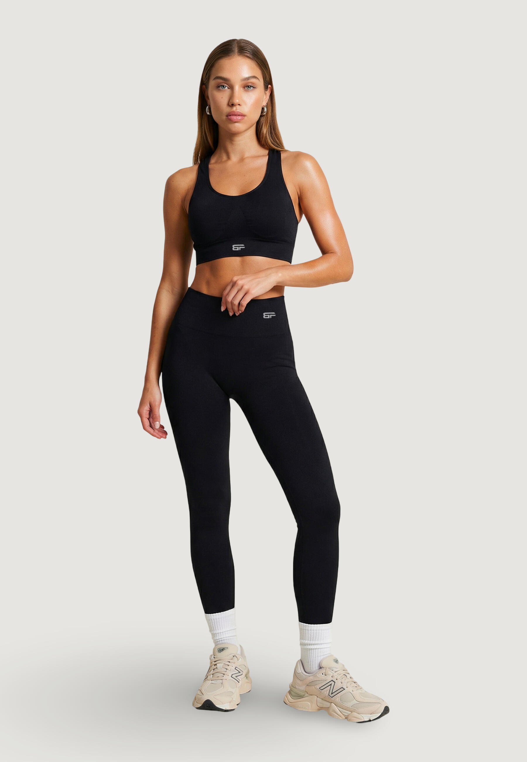bandeau poitrine TOP ACTIVE FEMME noir 2/4
