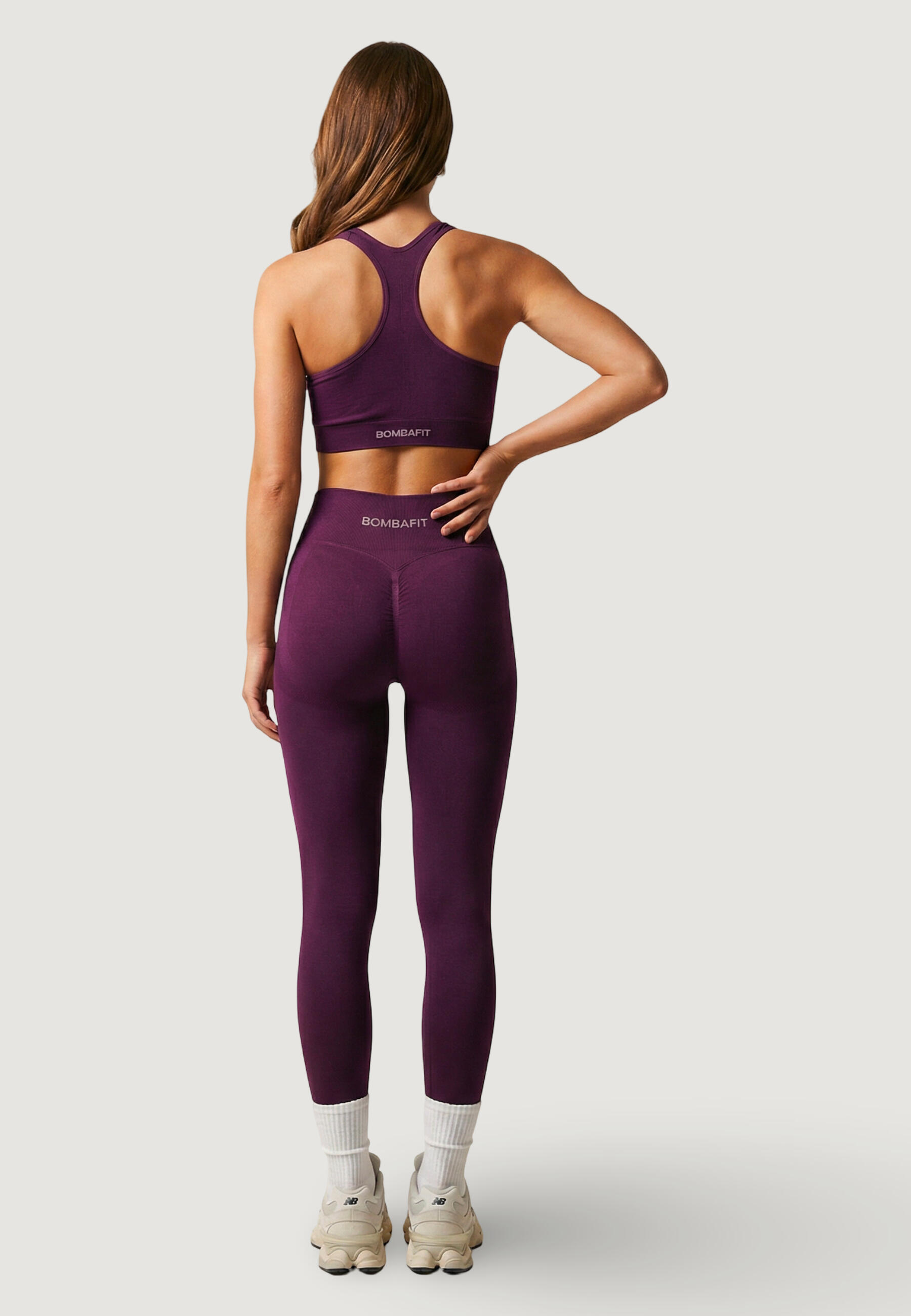 legging LEGGINGS EVERYDAY FEMME violet royal 2/4
