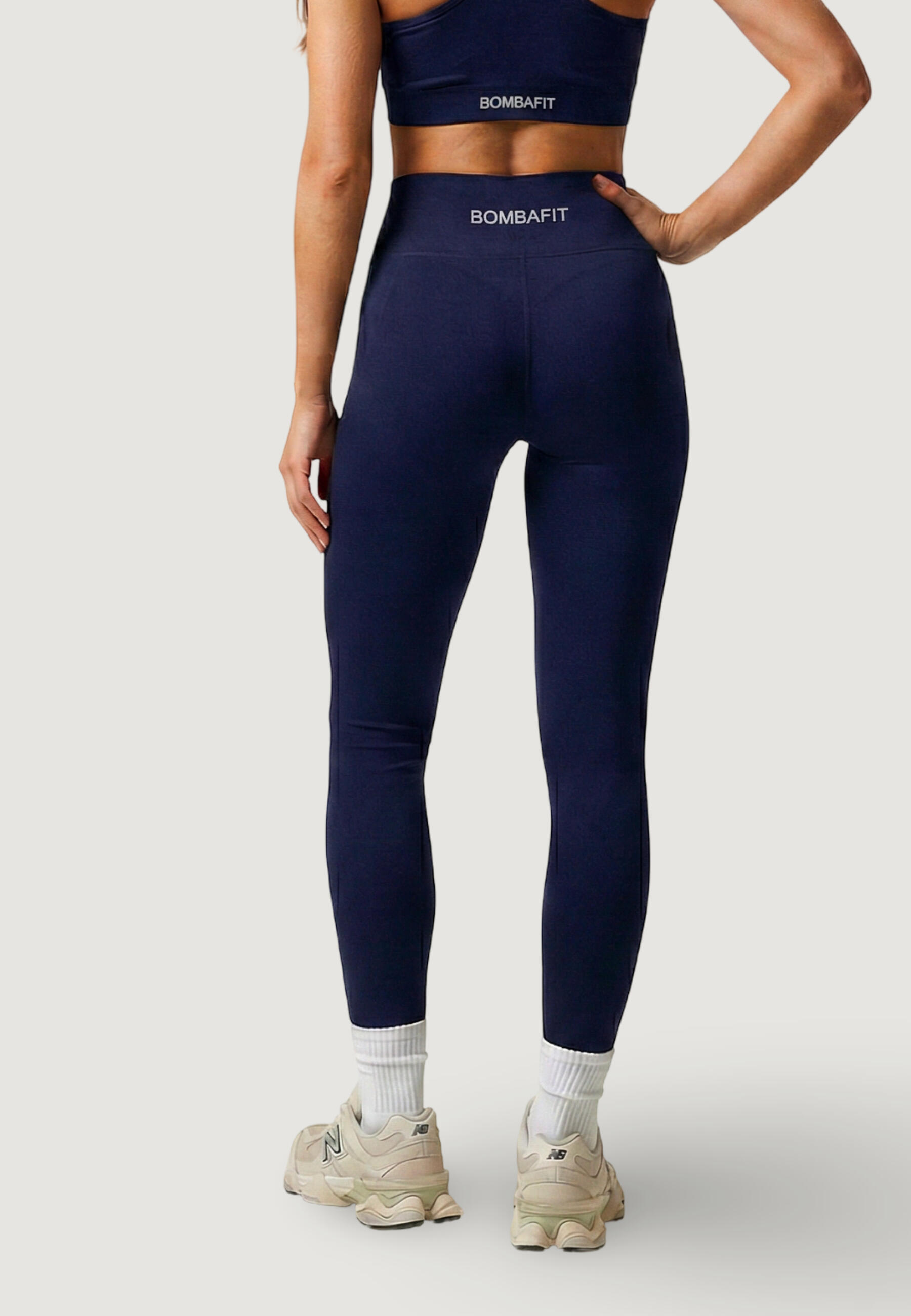 legging LEGGINGS COMFORT FEMME bleu 2/4