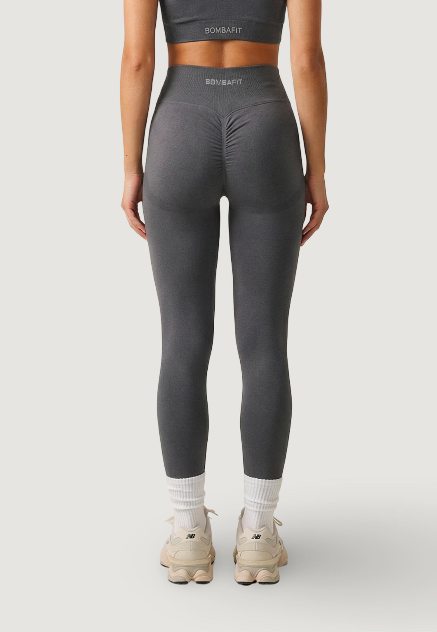 legging LEGGINGS EVERYDAY FEMME gris 2/4