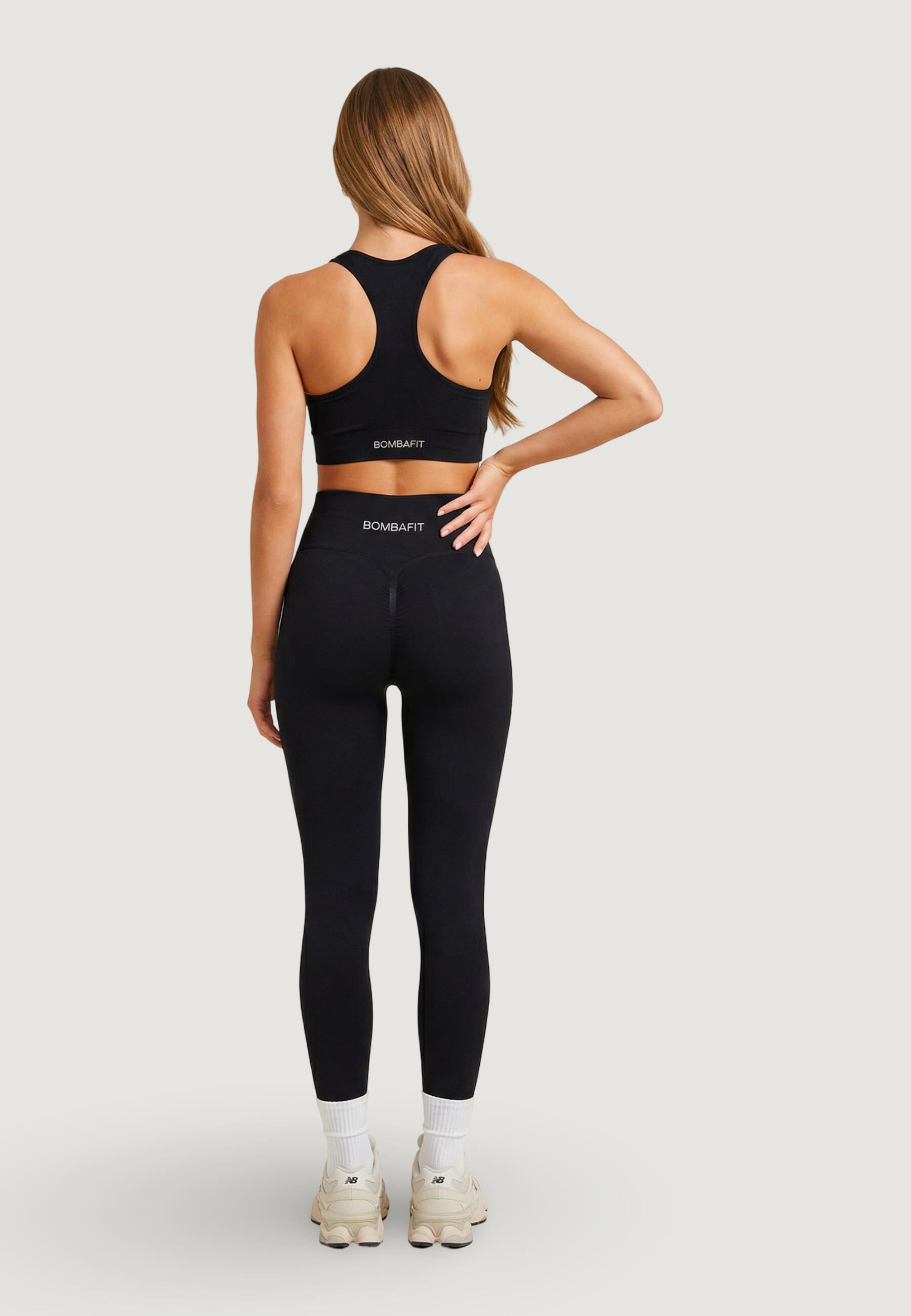 bandeau poitrine TOP ACTIVE FEMME noir 4/4
