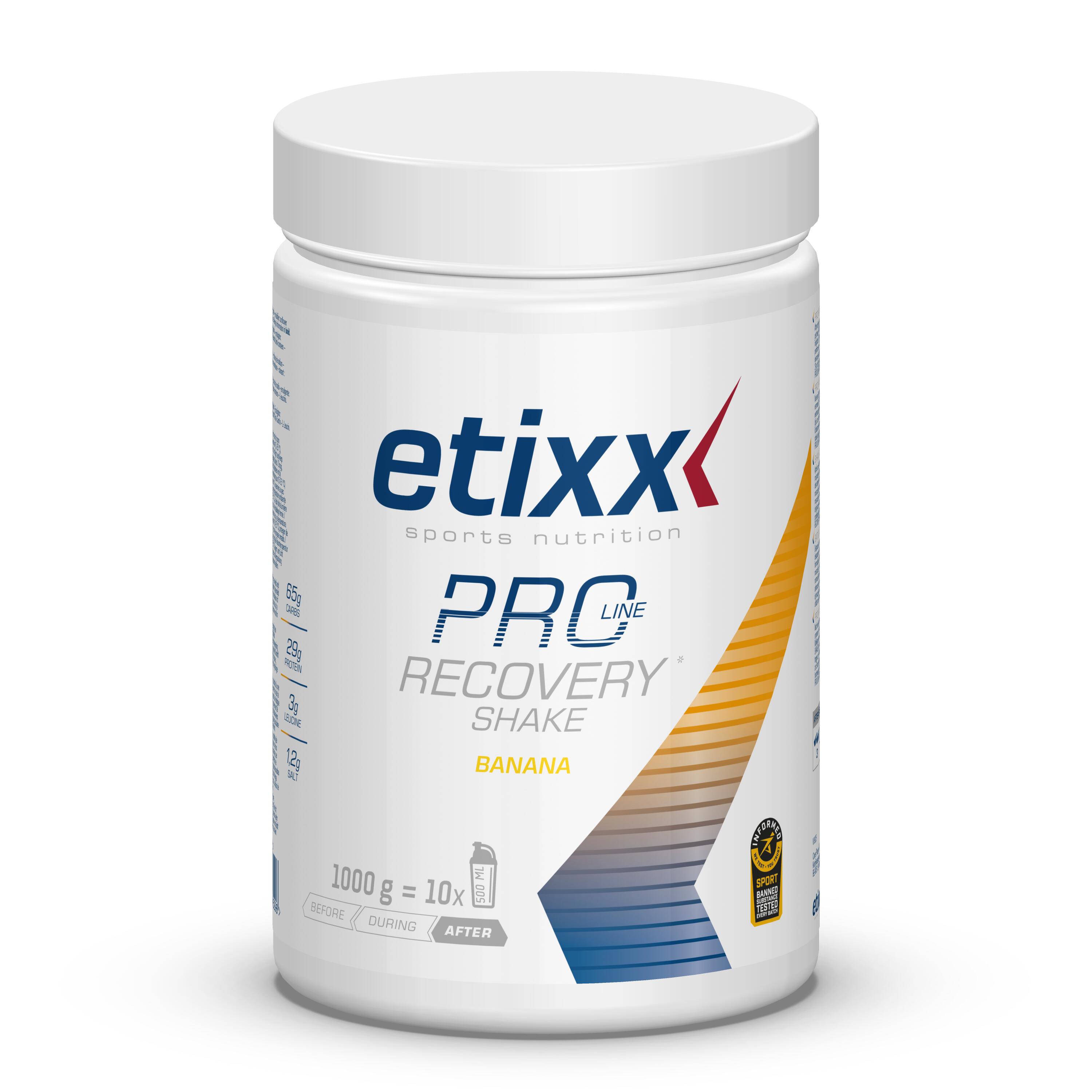 Etixx PRO LINE Recovery Shake Banana 1000g 1/7