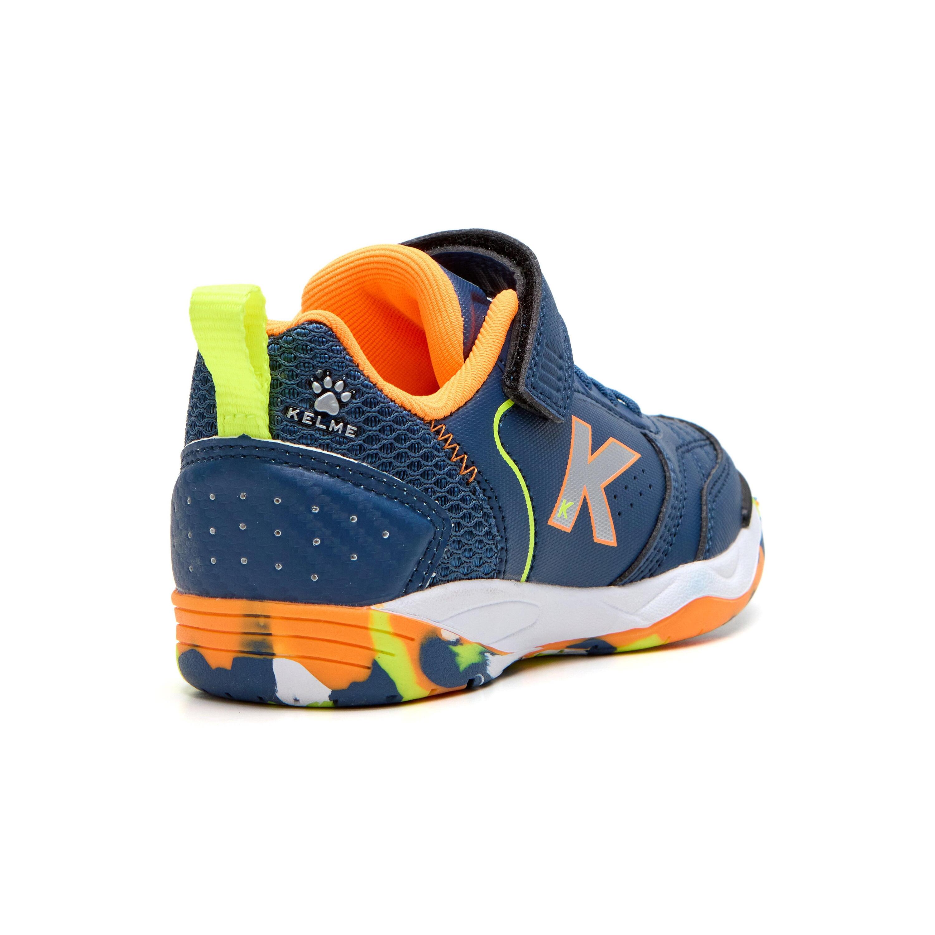 Kelme Zapatillas De Niño Goleiro Elastic Indoor Azul Unisex 3/4