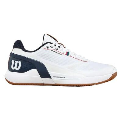 Scarpe da padel Wilson Rush Pro 5 Clay Blazer bianco/blu scuro/gomma 2026
