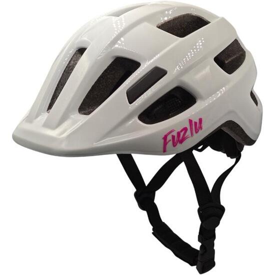 Kask rowerowy FUZLU Apex CYS-H-W027(LA) Solid White Glossy rozm. S (51-54 CM)