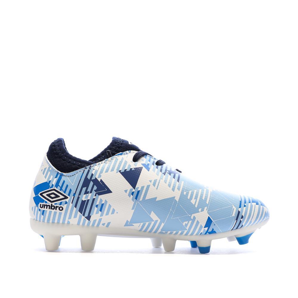 Scarpe da Calcio per Ragazzo Umbro For FG Blu/Bianco 2/7
