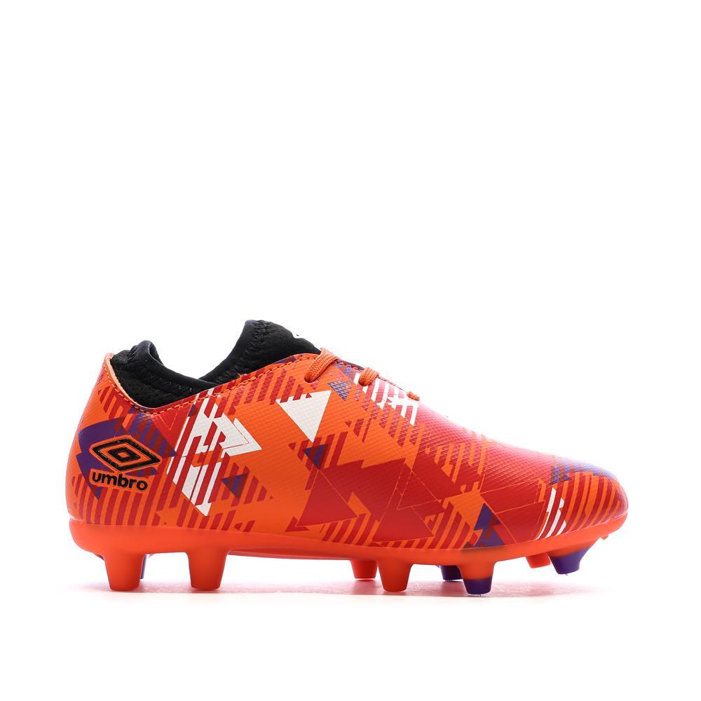 Scarpe da Calcio Rosse per Ragazzo Umbro 2/7