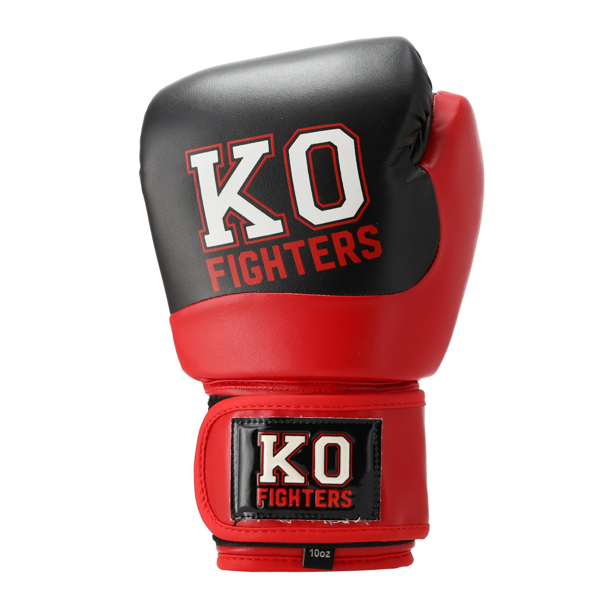 KO Fighters - Gants de (kick)boxing - Gants de boxe - Rouge 4/7