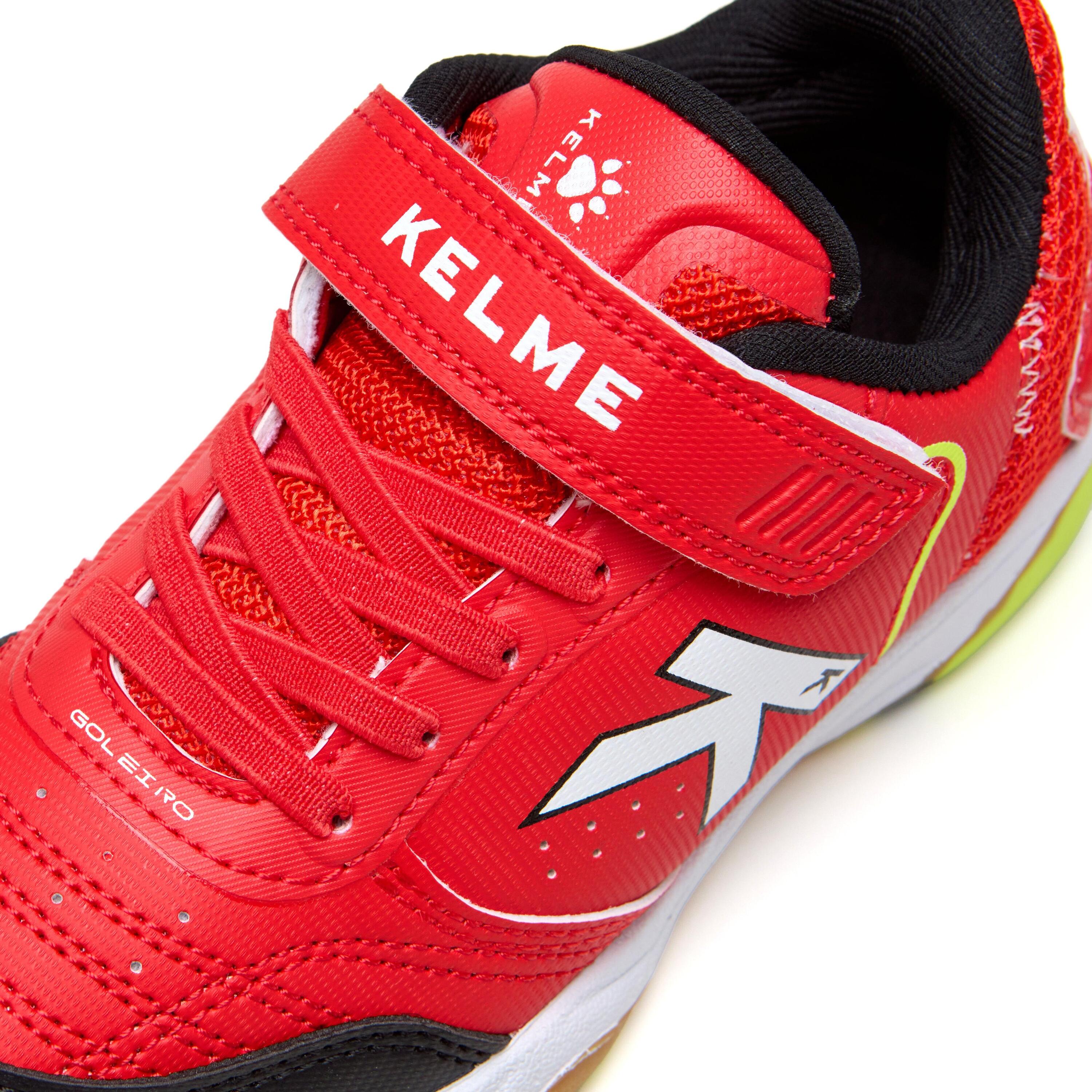 Kelme Zapatillas De Niño Goleiro Elastic Indoor Rojo Unisex 3/4