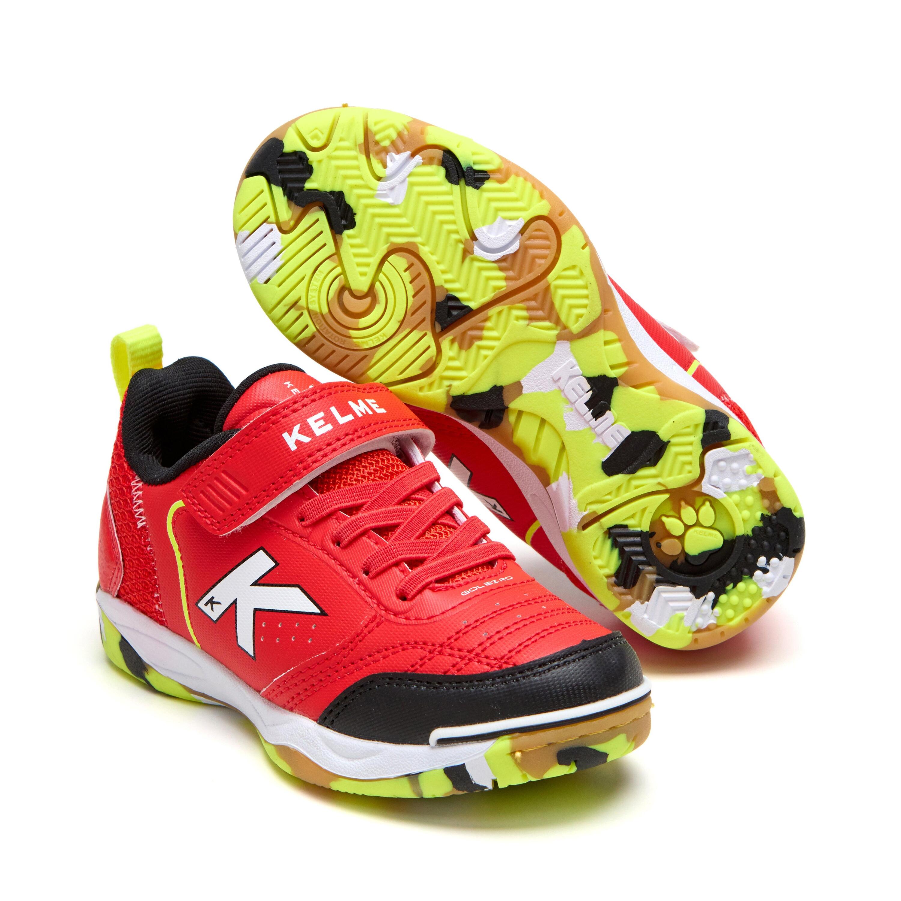 Kelme Zapatillas De Niño Goleiro Elastic Indoor Rojo Unisex 2/4