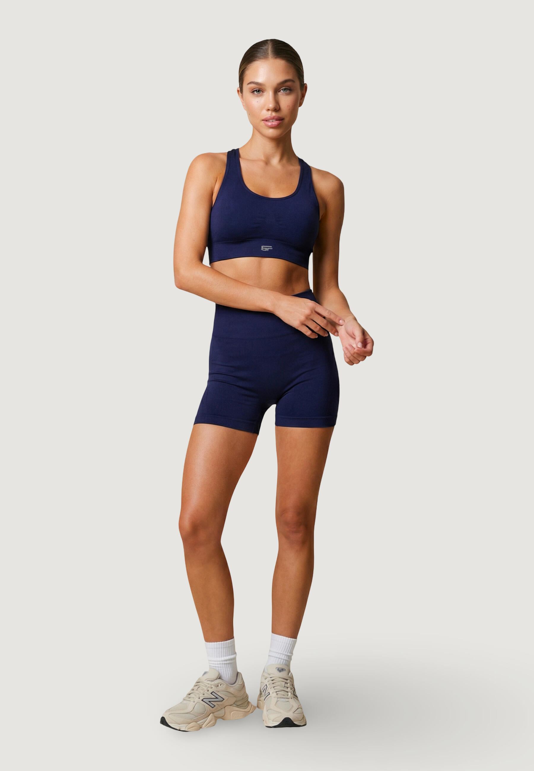 Top Donna TOP ACTIVE Blu marine 3/4