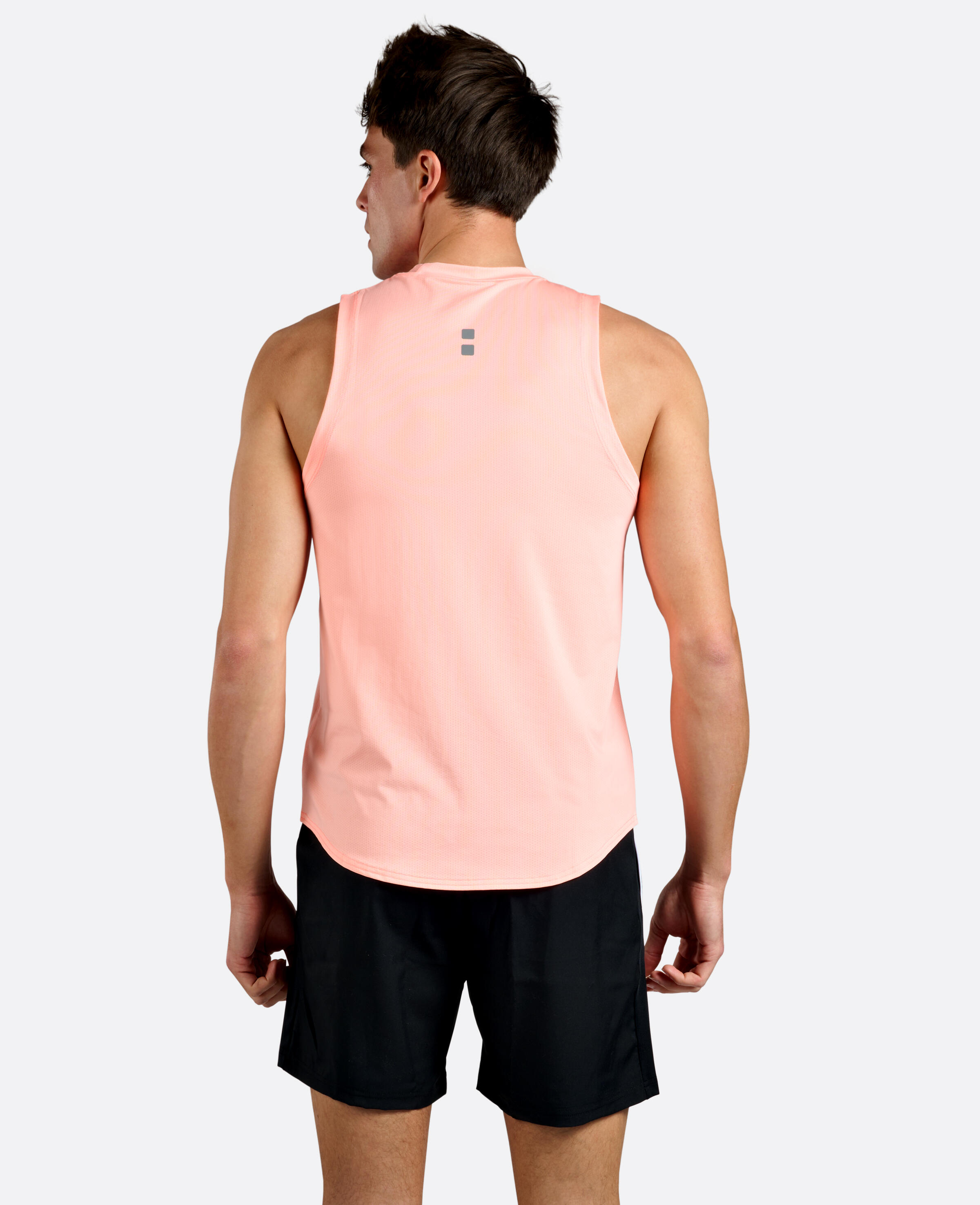 Camiseta sin mangas hombre Pádel/Tenis Coral 3/3