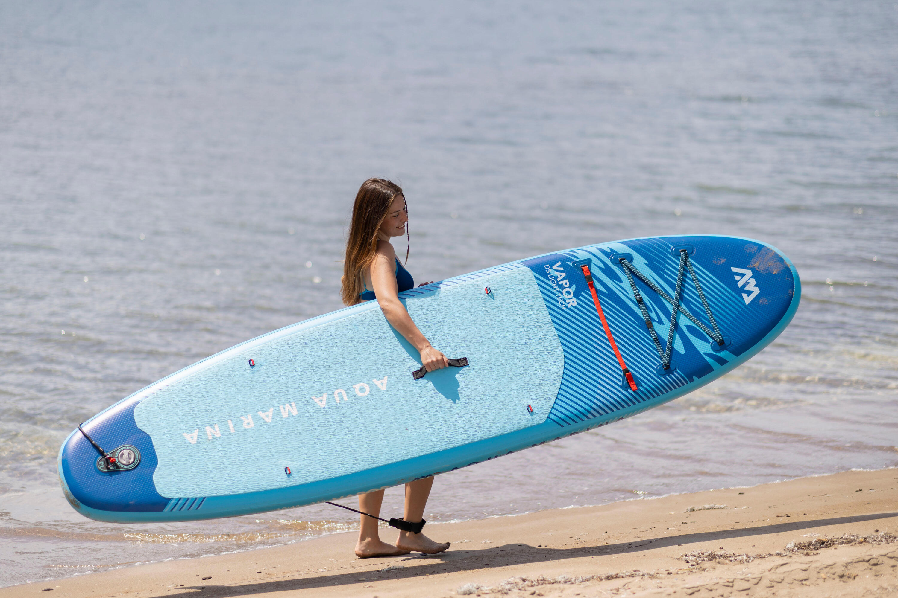 Deska SUP rekreacyjna Aqua Marina VAPOR 10'4 2026 + 2 pompki 3/4