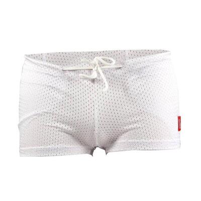Fs-01 white - 3xl football compressive shorts, 3 slots