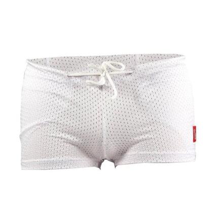FS-01 American Football Short, Kompressionshose mit 3 Taschen, weiß