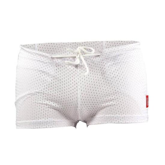 FS-01 American Football Short, Kompressionshose mit 3 Taschen, weiß