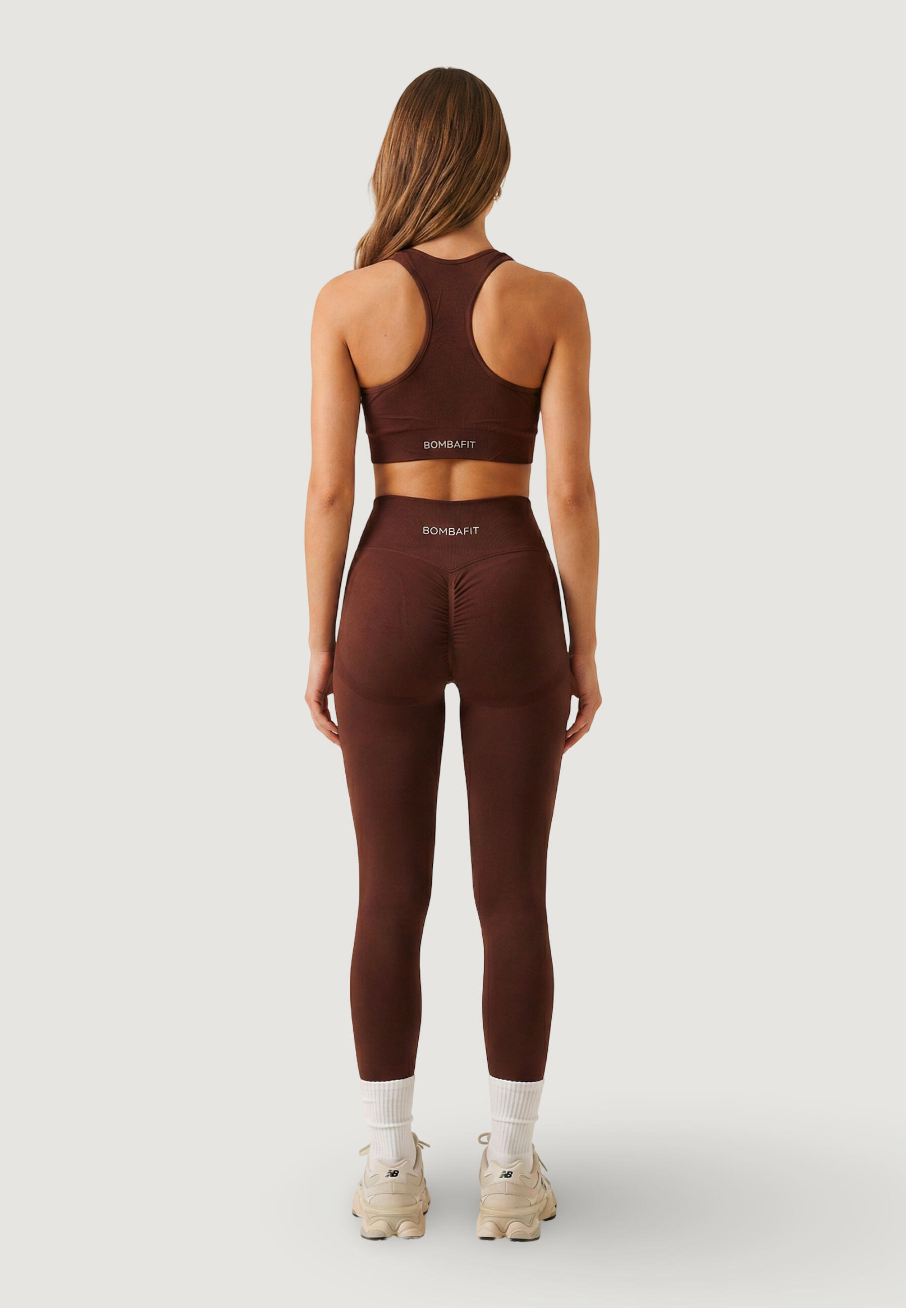 legging LEGGINGS EVERYDAY FEMME marron 4/4