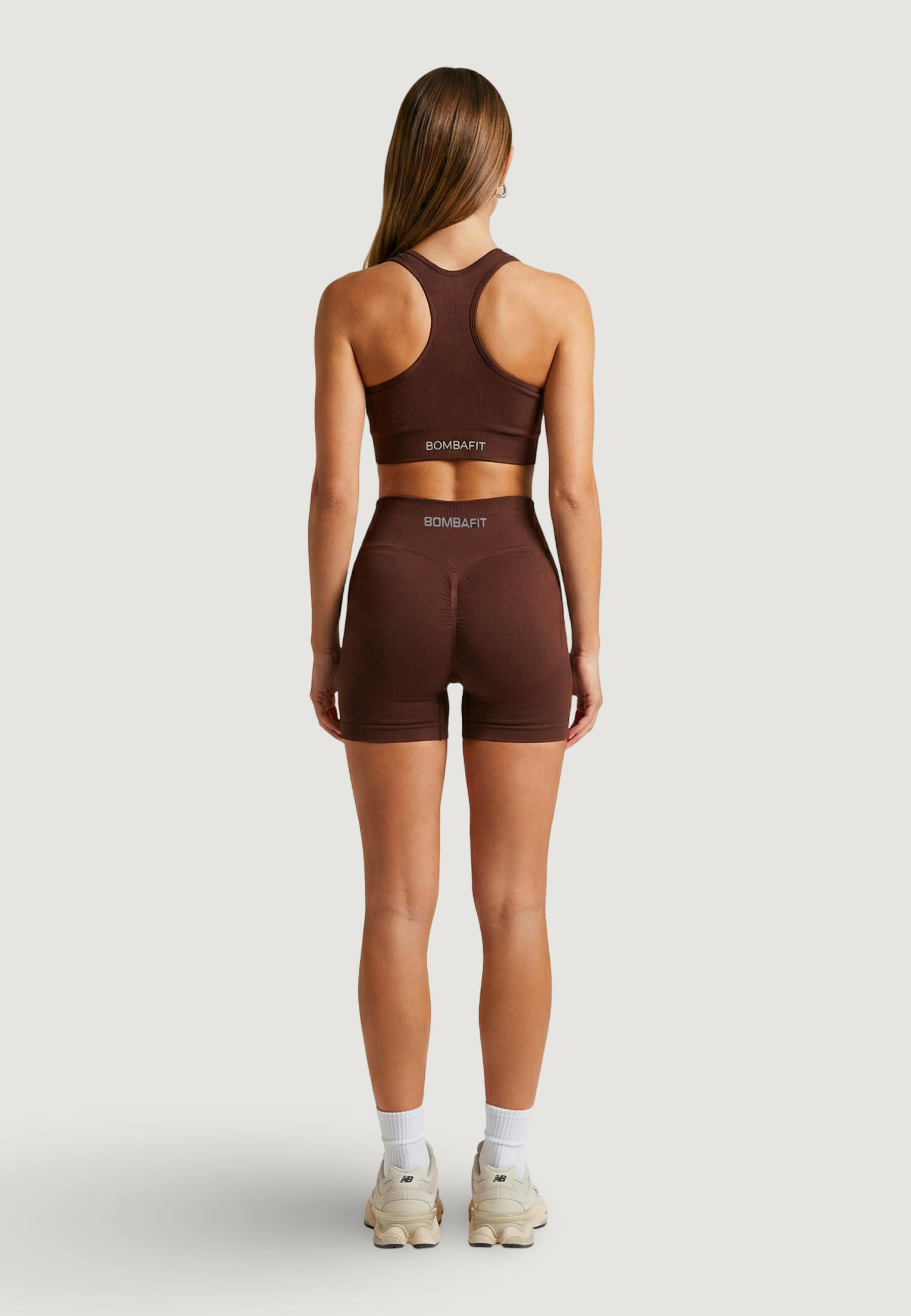 bandeau poitrine TOP GO FEMME marron 4/4