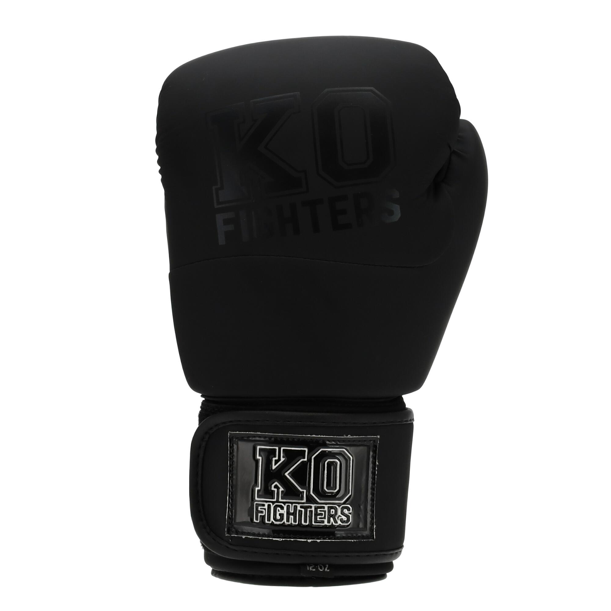 KO Fighters - Guantoni da (kick)boxing - Guantoni da boxe - Nero 6/7