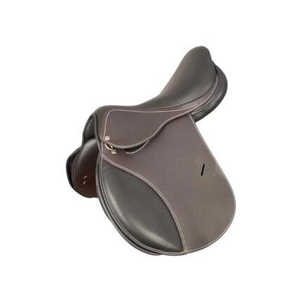 Selle équitation en cuir T de T Cso Caylus
