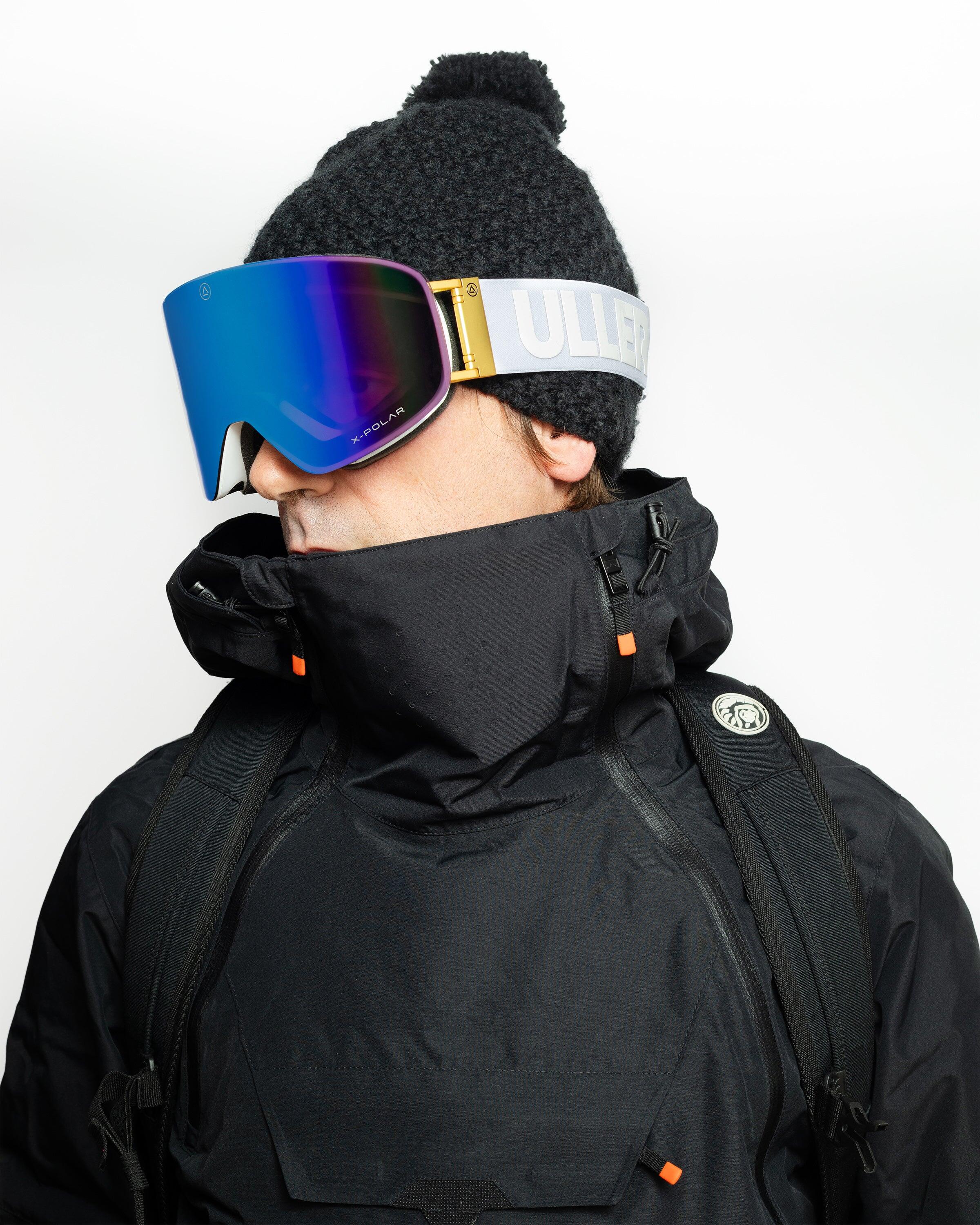 Gafas de EsquiUnisex Uller Freeride Steel Blanco / Dorado 3/5