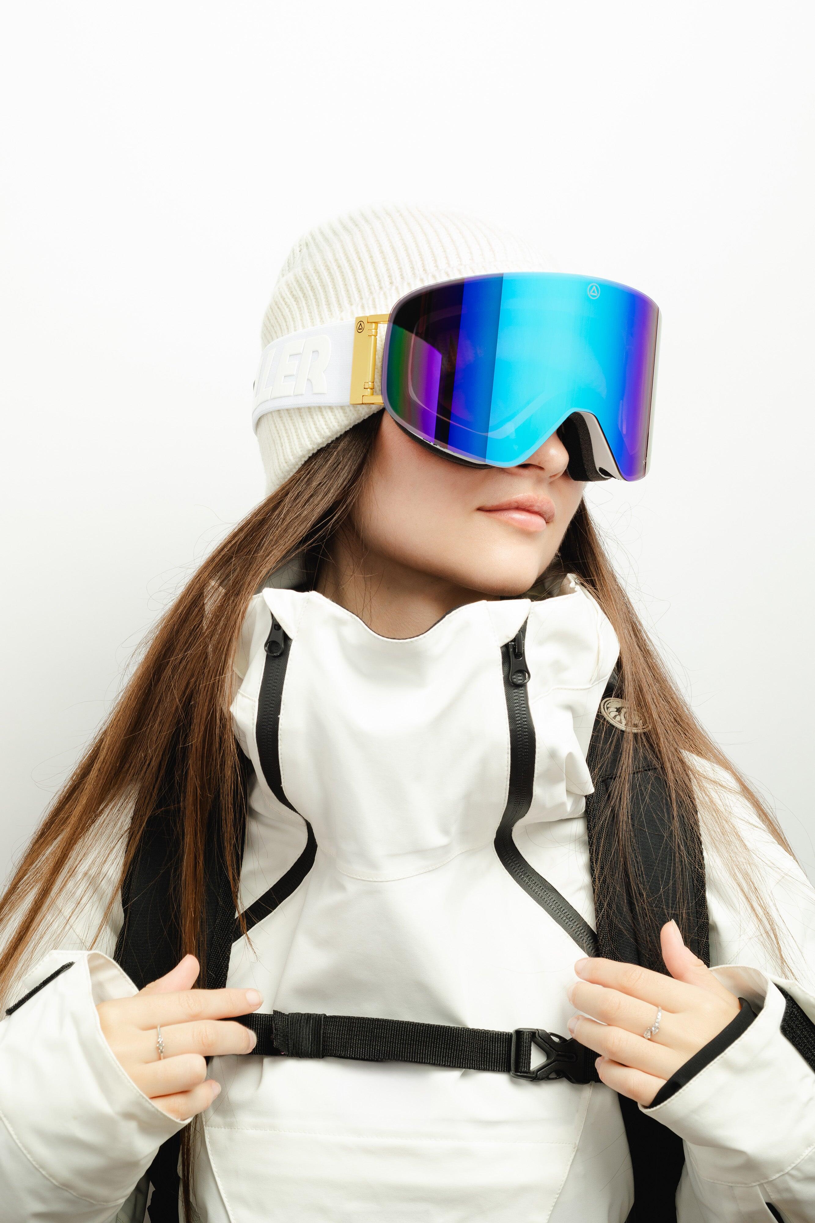 Gafas de EsquiUnisex Uller Freeride Steel Blanco / Dorado 2/5