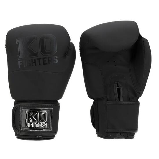 KO Fighters - (Kick)boxhandschuhe - Boxhandschuhe - Schwarz