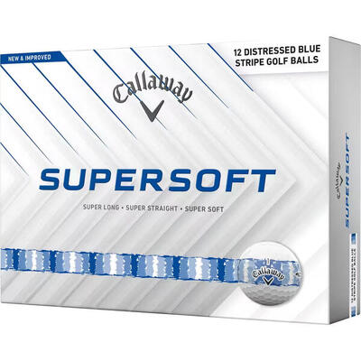Callaway supersoft golfballen 12 pack stripe