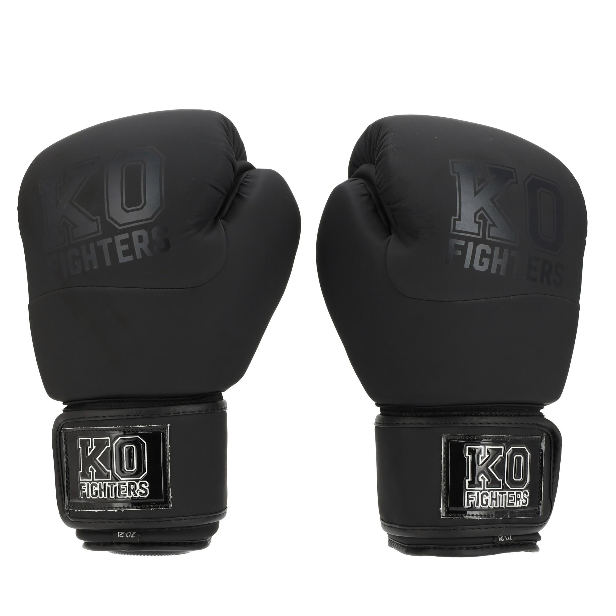 KO Fighters - Luvas de (kick)boxing - Luvas de boxe - Preto 4/7