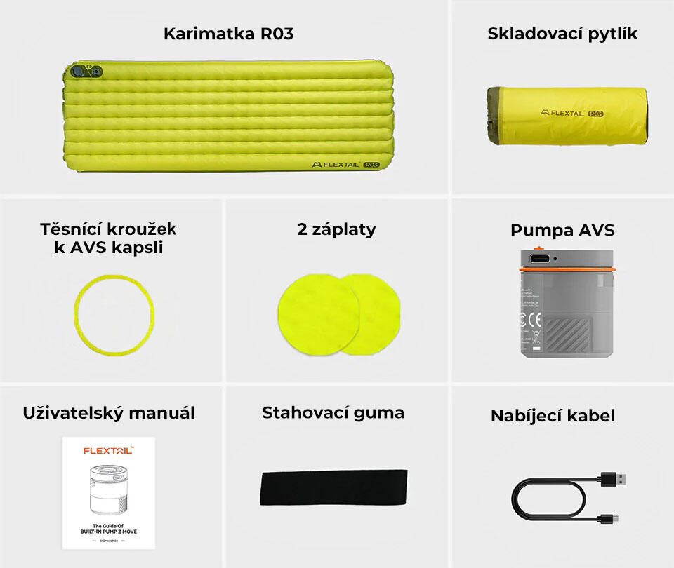 Tiny Sleeping Pad R03 AVS Sleeping Pad | Colchón de camping | Valor R 3.0 6/6