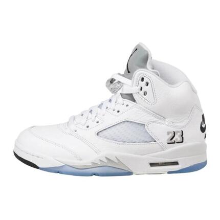 Zapatillas 5 Retro White Metallic (2026)