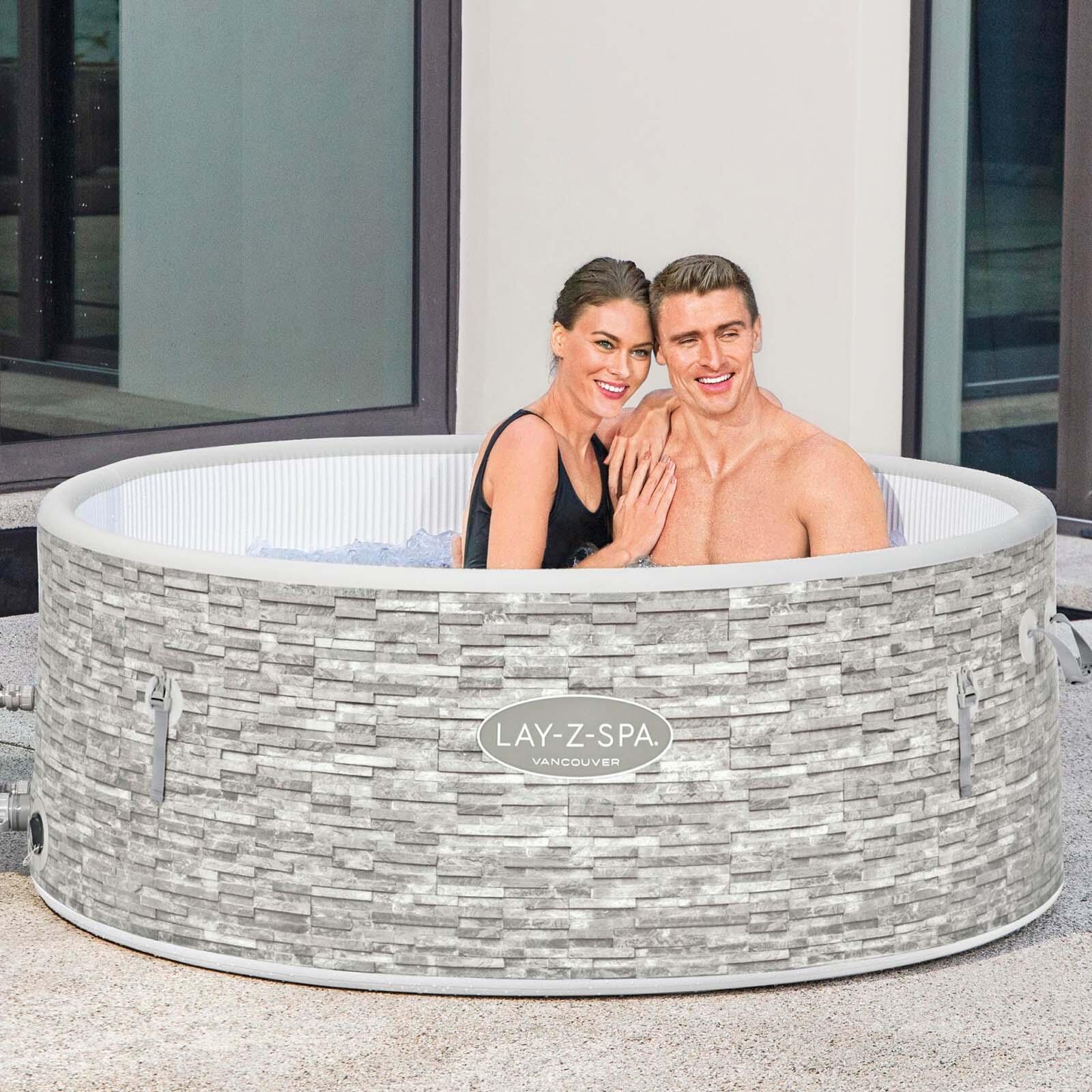 Spa Hinchable Bestway Lay-Z-Spa Vancouver Ø155x60 cm para 3-5 Personas con Airje 3/5