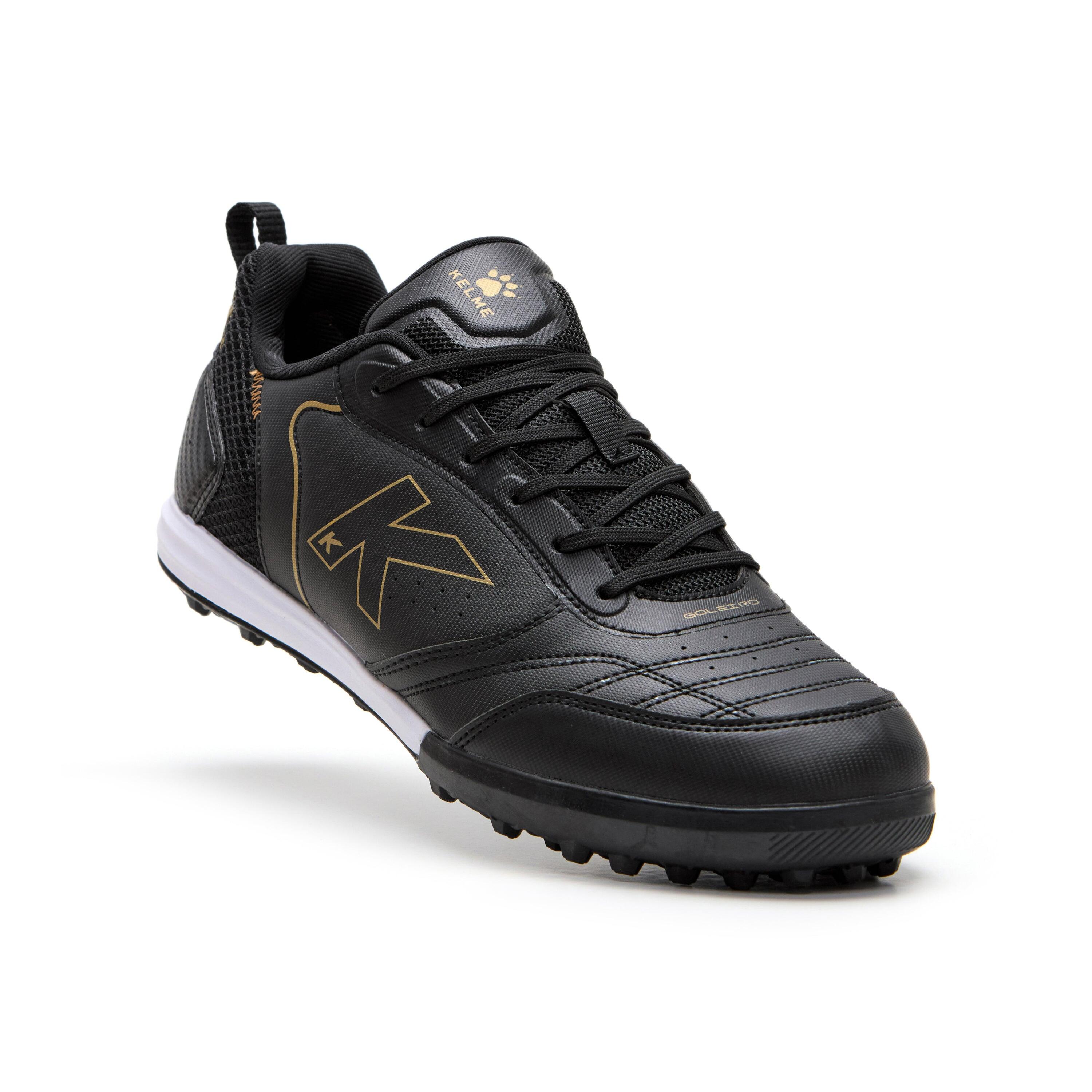 Kelme Botas De Futbol Goleiro Turf Negro Unisex 3/6