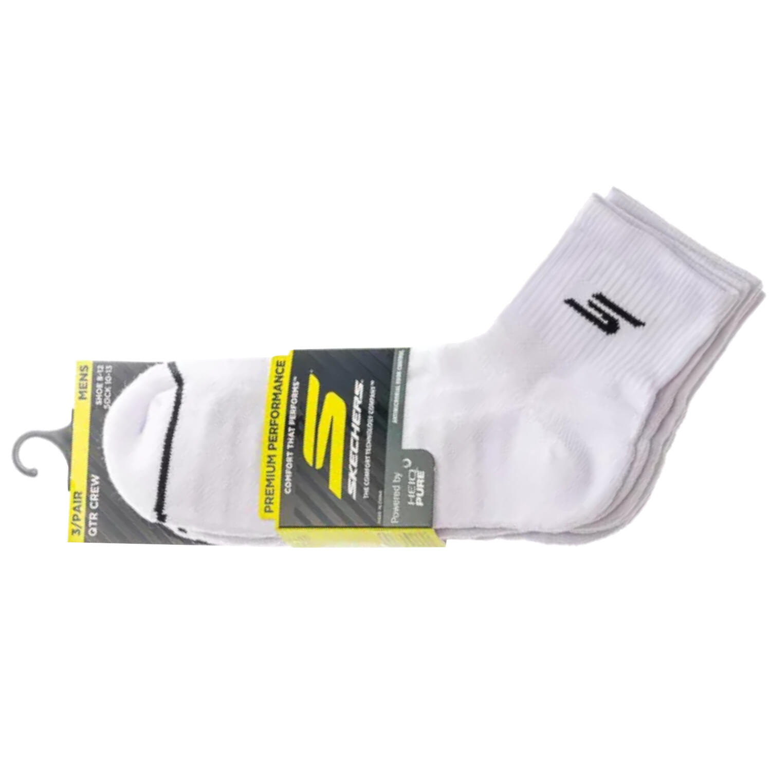 Skarpetki sportowe męskie 3pk Mens Qtr Prem Basic Socks 3/3